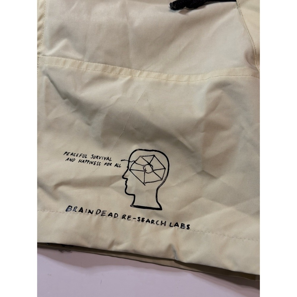 Brain Dead The North Face -Civilization Is Overrated Parka Jacket Sz Medium Rare - Picture 11 of 16
